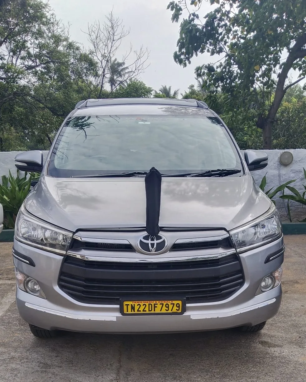 Toyota Innova Crysta for a Kerala tour